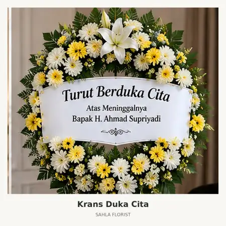 Krans Bunga Duka Ngawi